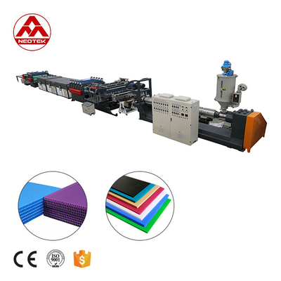 320kW Leistung PC PP Hohlblatt Extrusionslinie mit fortschrittlicher Technologie