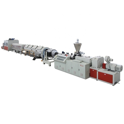 Einfache Bedienung und Wartung Rohre Pe Rohr Extrusionslinie kundenspezifischer Automatikmotor