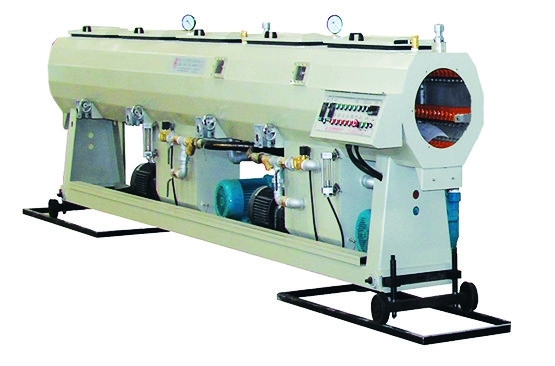 Co-rotationelle konische PVC-Rohr-Extrusionslinie mit zwei Schrauben für die Verarbeitung mit zwei Schrauben