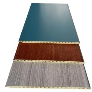 34.7 Rpm Schraubgeschwindigkeit WPC-Wandplatten-Extrusionslinie2 für die Produktion von Fertigungsanlagen
