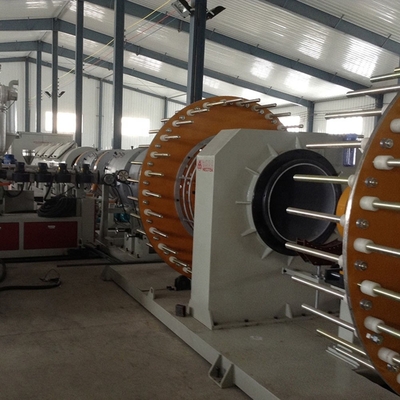 380V 50hz Einschraubende automatische Kunststoff-Extrudermaschine für HDPE-Rohr-Extrusionsleitung
