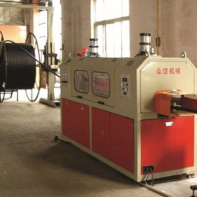 Maßgeschneiderte 380v 50hz Einzelschraubrohr-Plastik-Hdpe-Extrudermaschine mit Motorleistung