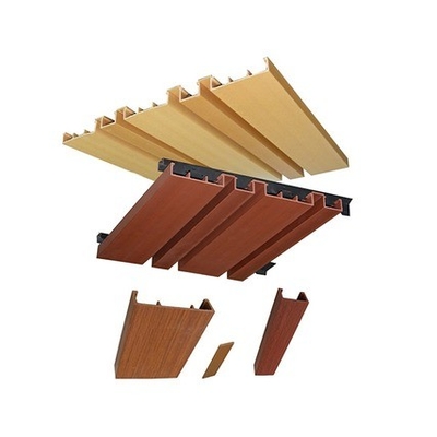 18000x1500x2500 PVC-basierte WPC-Extrusionslinie108 mit anderen Schrauben L/D-Verhältnis