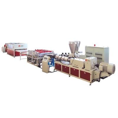 Doppelprofil-Schraubdickenplatten-Deckenplatten-PVC-Profil-Extrusionslinie mit Design