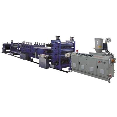 Professionelle PC-Blatt-Extrusionslinie mit energiesparendem Motor und Doppelschraubentwurf