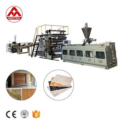 Andere Schrauben-L/D-Verhältnis PVC-Falschmarmorplatten-Extrusionslinie für verschiedene Industriezweige