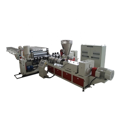 Doppelschrauben-Fertigungsanlage Glasfliesenmachmaschine Extrusionslinie mit Design