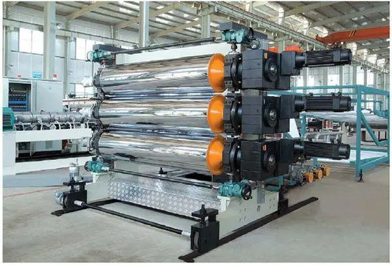 38 1 Schraub L/D Verhältnis PP PE Dicke Platte Extrusionslinie für langlebige Produktion