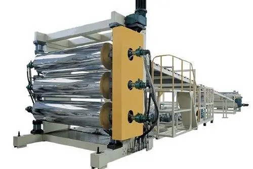 38 1 Schraub L/D Verhältnis PP PE Dicke Platte Extrusionslinie für langlebige Produktion