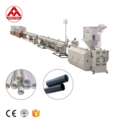 LG450 Wasserversorgung und Gasversorgung PE Rohr Extrusionsleitung 380V 50hz Einschrauben-Design