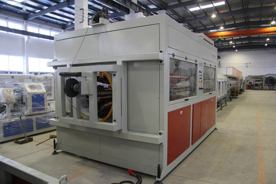 90 Rpm Schraubgeschwindigkeit LG1200 PE Rohr Extrusionsleitung für Wasser und Gas 38000 KG