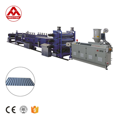 38CrMoALA Schraubstoff PVC Dachfliesen Extrusionslinie für große Produktionskapazität