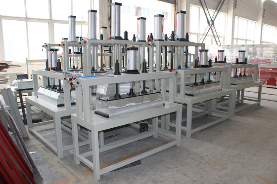 38CrMoALA Schraubstoff PVC Dachfliesen Extrusionslinie für große Produktionskapazität