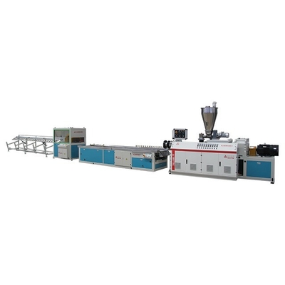 100kW Ko-rotative konische Zwillingschraube WPC-Extrusionslinie YF108 mit fortschrittlicher Technologie