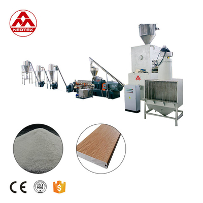 38CrMoALA Schraubenmaterial PP PE Holzverbindung Pelletierung Extrusionslinie für die Ausgabe